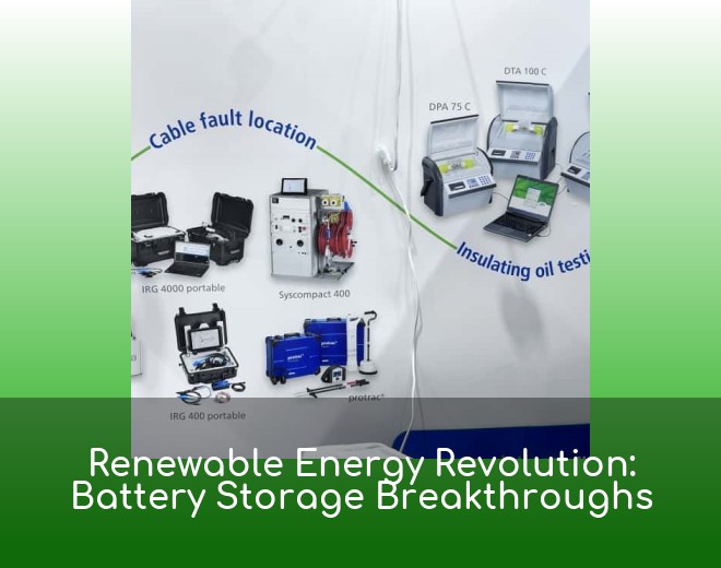 Renewable Energy Revolution: Battery Storage Breakthroughs